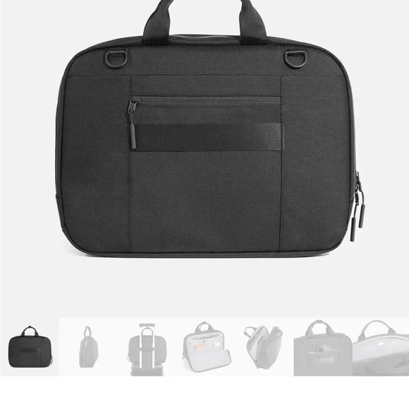 Stylish Gray Laptop Bag for Men - Picture 3 of 14